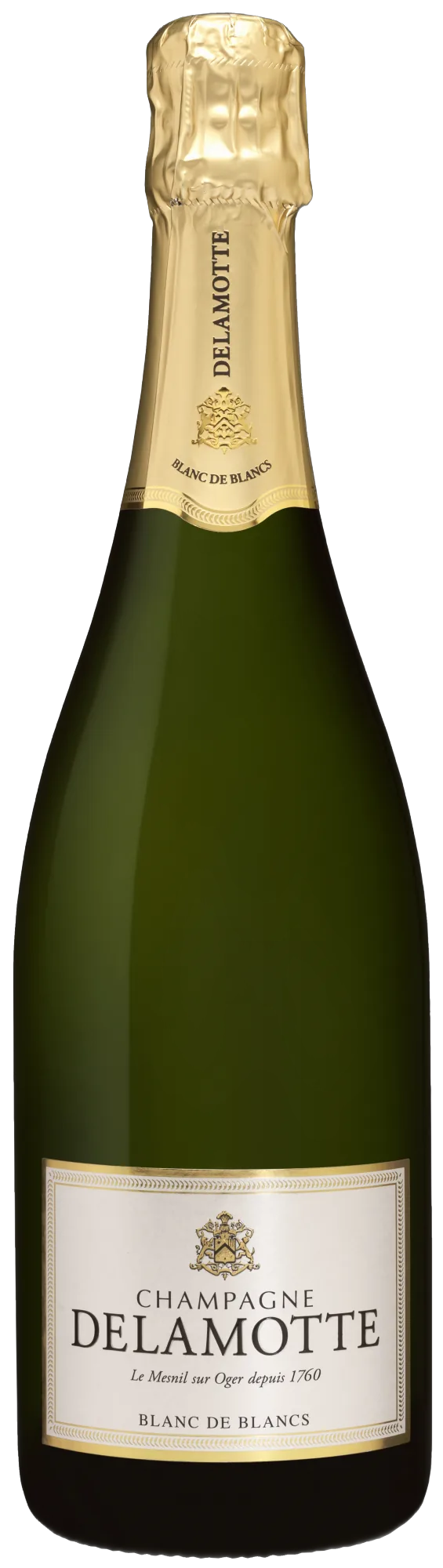 Delamotte Blanc de Blancs Brut Champagne Grand Cru 'Le Mesnil-sur-Oger'