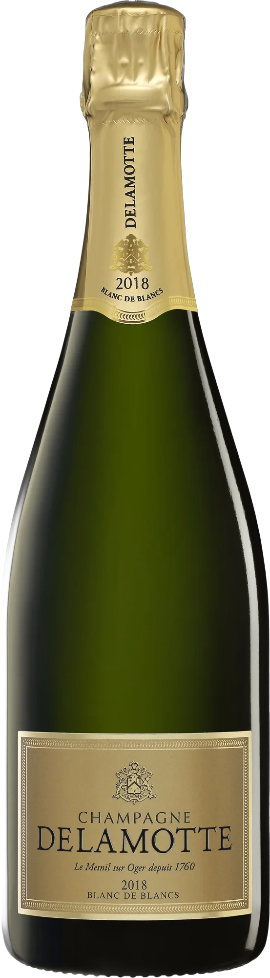Delamotte Blanc de Blancs Brut Millesime Champagne Grand Cru Le Mesnil-sur-Oger