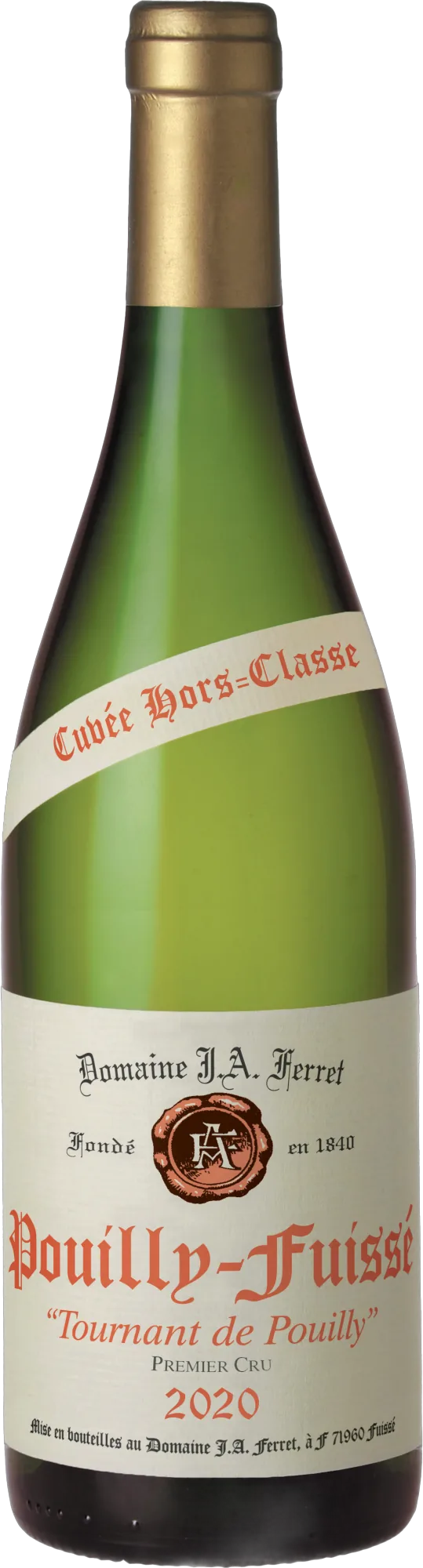 Domaine J.A. Ferret Pouilly-Fuisse Premier Cru Cuvee Hors Classe Tournant de Pouilly