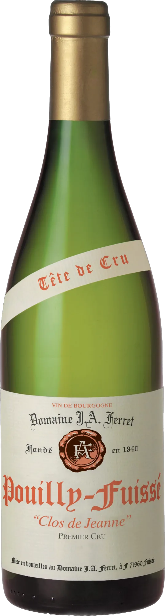 Domaine J.A. Ferret Pouilly-Fuisse Premier Cru Tete de Cru Clos de Jeanne