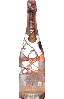 Moet & Chandon NIR Dry Rose Champagne met LED light